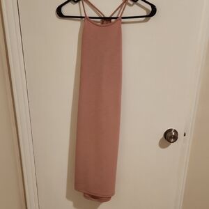 Windsor Strapless Blush Dress